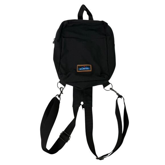 KAVU Forlynne Bag Black Small Backpack - Picture 1 of 11